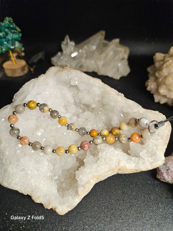 Bracelet de téléphone en agate crazy lace 🤩