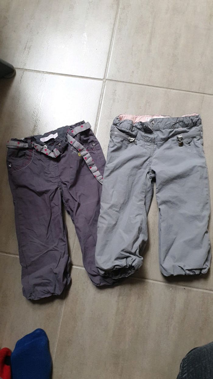Lot de 2 pantalons 18mois - photo numéro 3