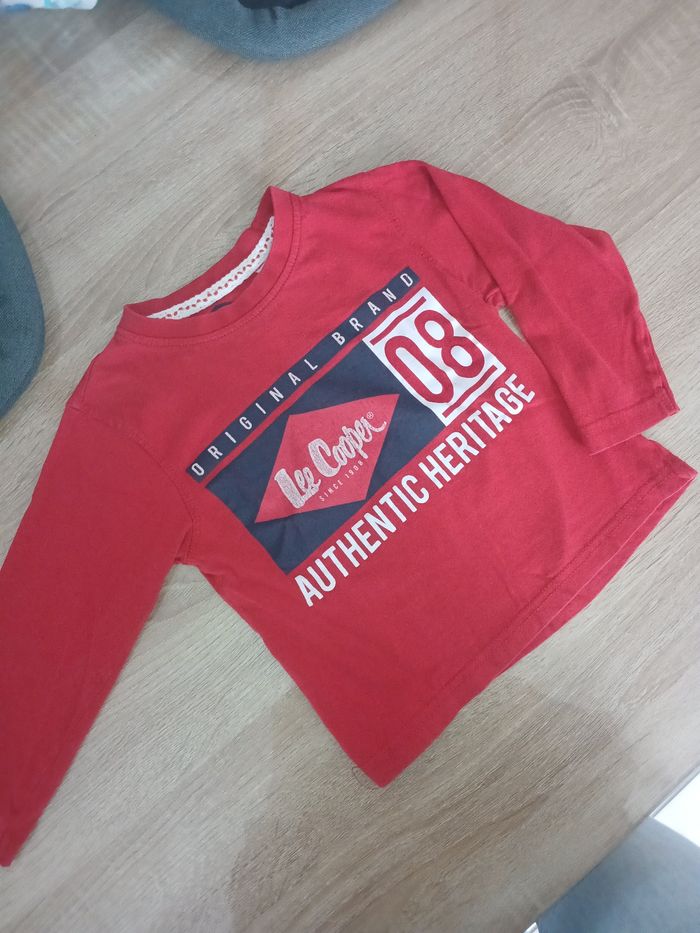Tee shirt manche longue Lee cooper