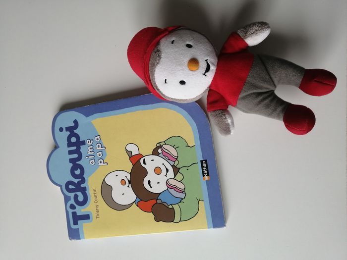 t'choupi livre + peluche - photo numéro 1