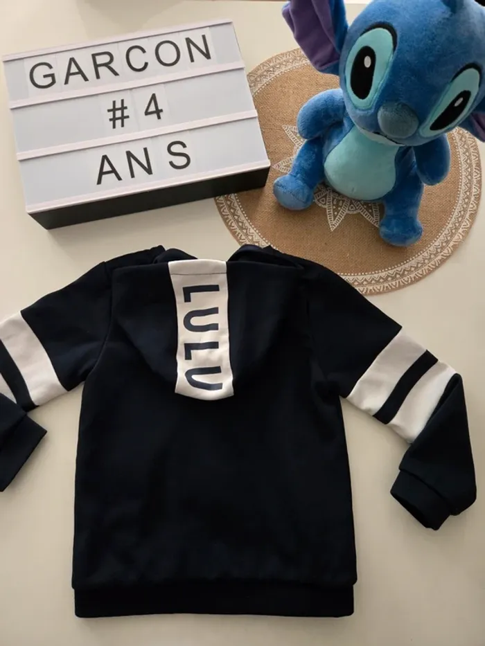 Gilet zippé lulu castagnette 4ans - photo numéro 4