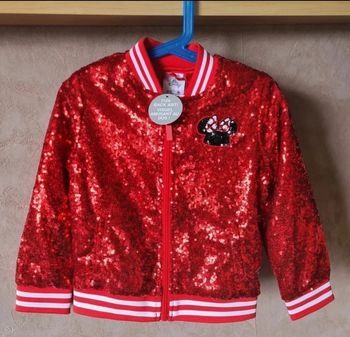Veste Minnie en sequins Disneyland Paris neuve