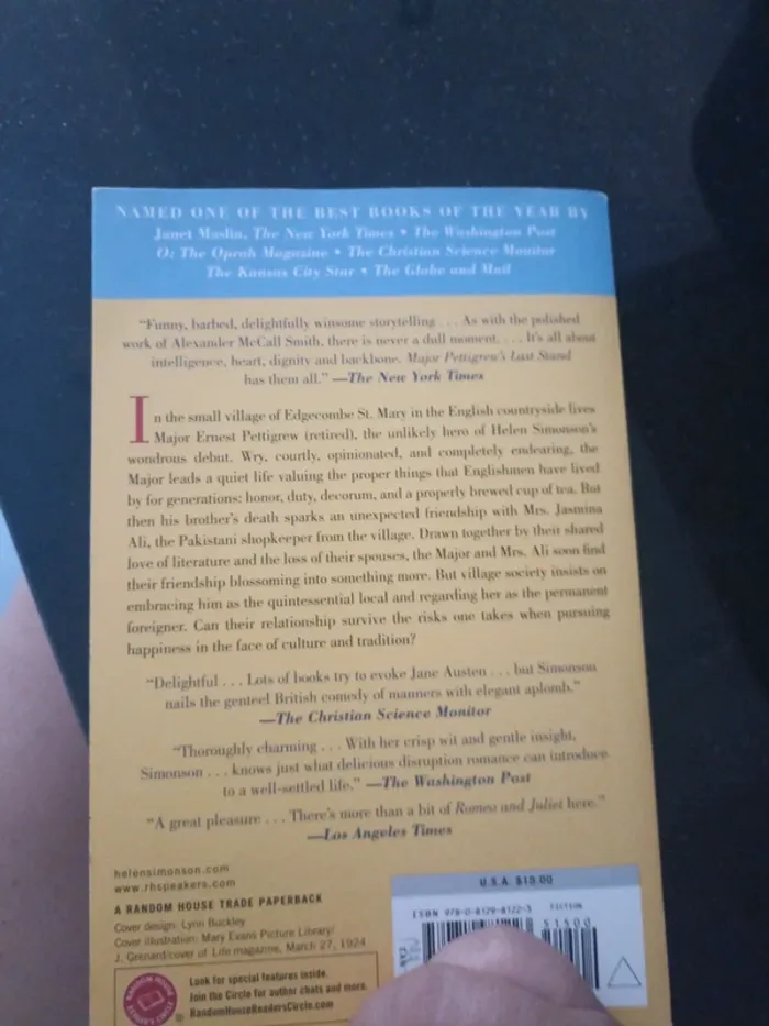 Major Pettigrew's last stand - photo numéro 6