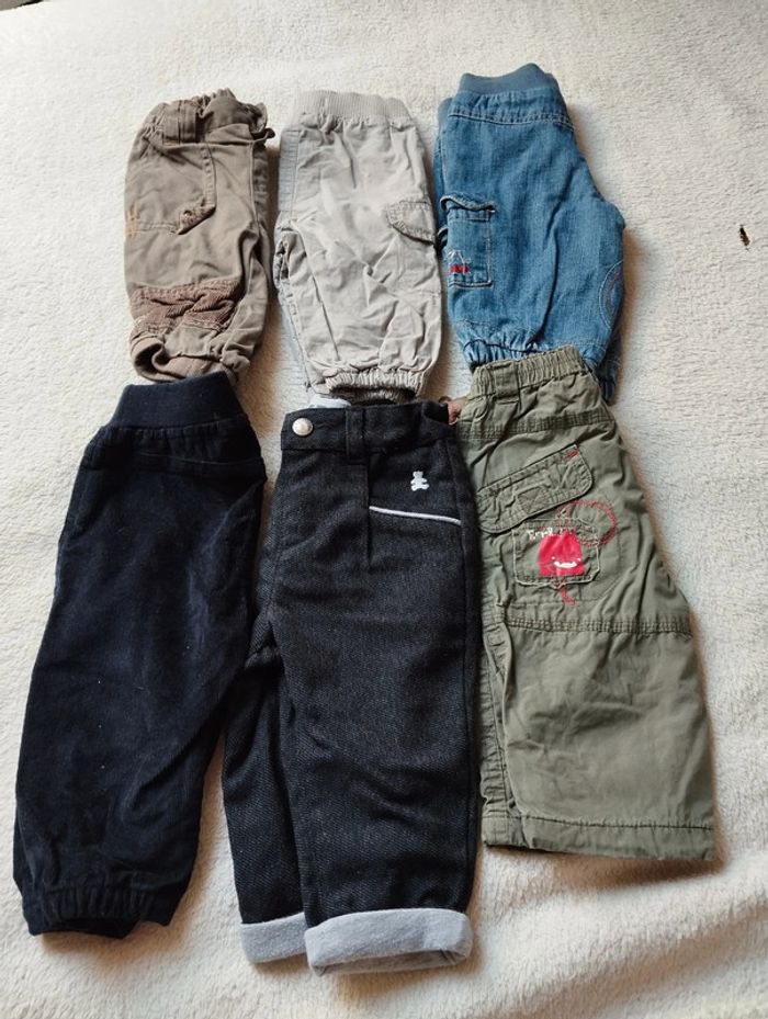 Lot pantalons