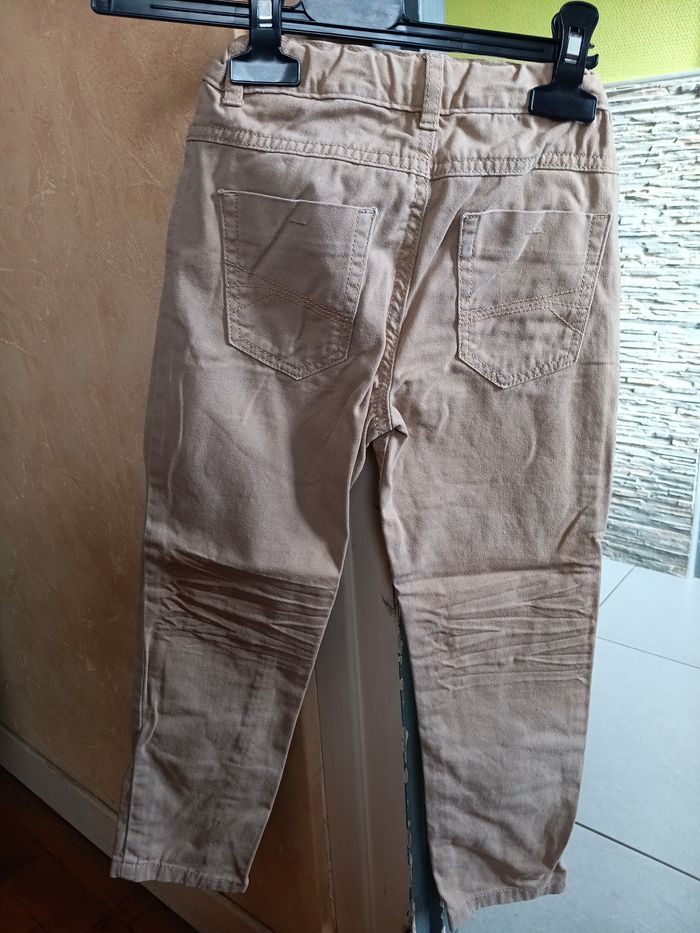 Pantalon garçon beige - photo numéro 3