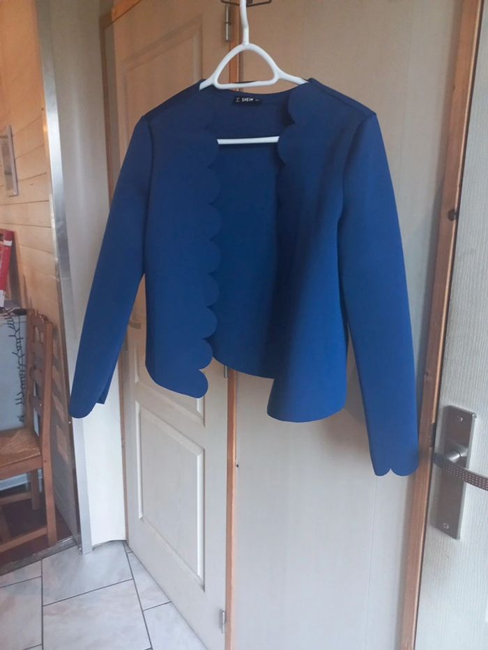 Veste bleue
