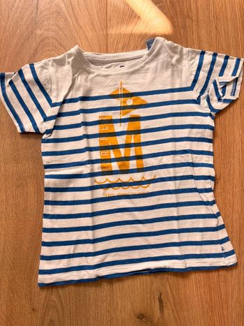 T-shirt marin rayures garçon 4 ans okaidi
