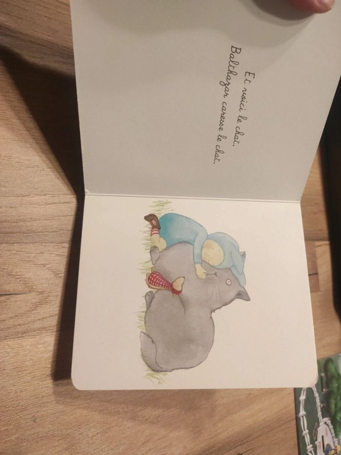 Livre : Bébé Balthazar : Caresse le chat - photo numéro 6