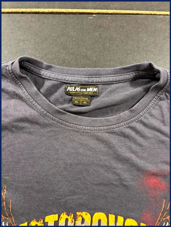 T-Shirt Vintage Biker Atlas For Men taille XL - photo numéro 3
