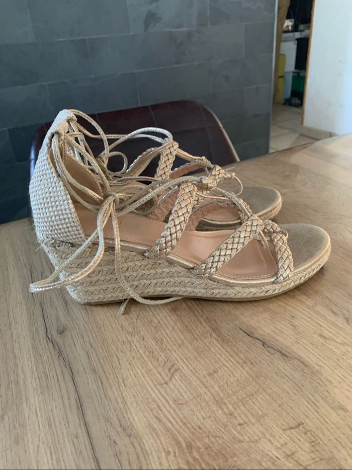 Sandales espadrilles Camaïeu pointure 40 - photo numéro 3