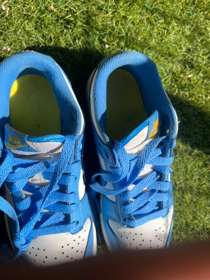 Nike Dunk Low Bleu et blanche - Taille 38 - photo numéro 7