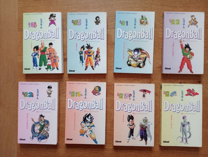 Dragon ball pastel mangas du 19 au 26