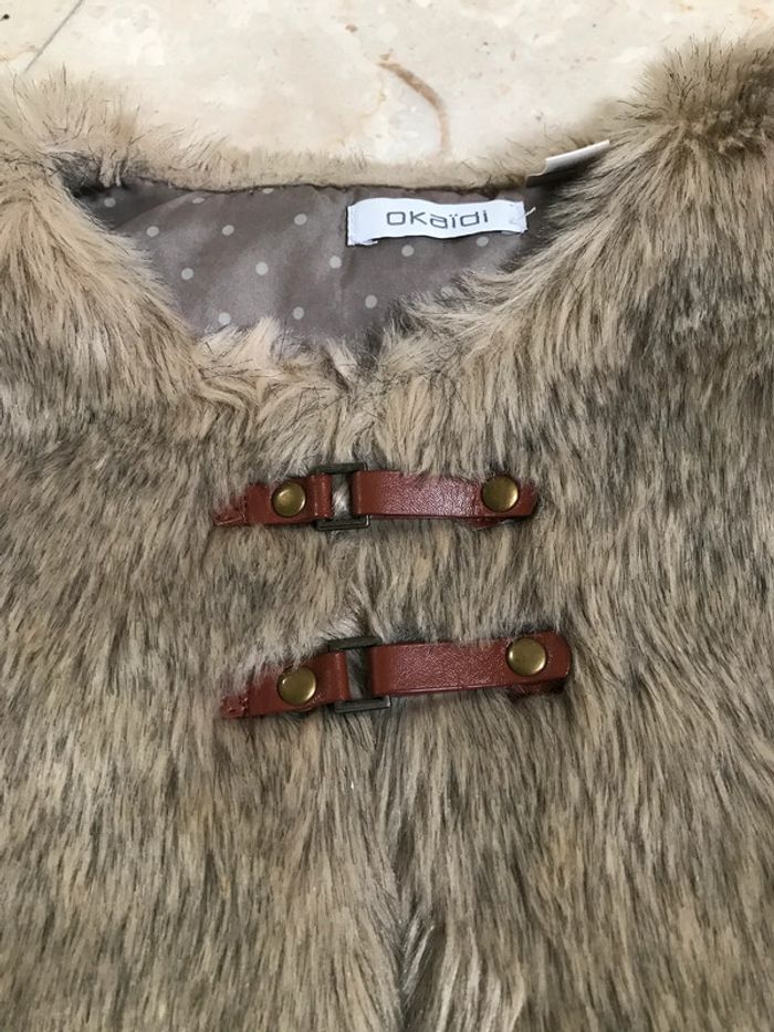 Gilet sans manches en fourrure - photo numéro 2