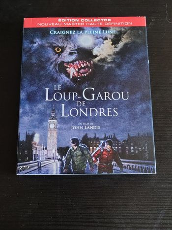 Double Blu Ray Le Loup-Garou de Londres (John Landis, Griffin Dunn, Horreur)