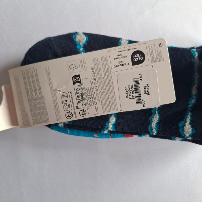 Lot chaussette 5 paires chaud et multicolore - Neuf avec étiquette - Primark - photo numéro 4