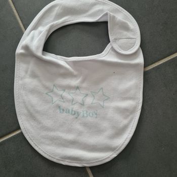 Bavoir baby boy