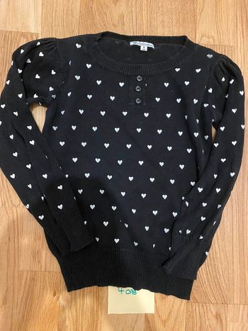 Pull coeur 4 ans