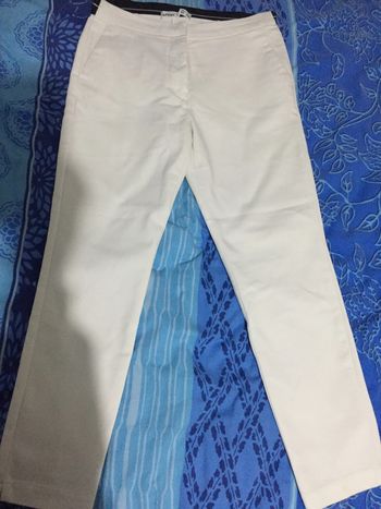 pantalon blanc