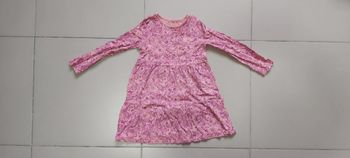 Robe manche longue Motif papillon 6 ans