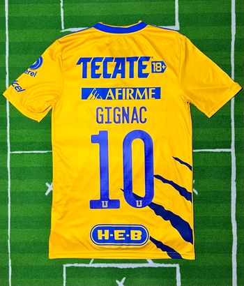 Maillot foot Tigres 🇲🇽 home 2021/22 Gignac