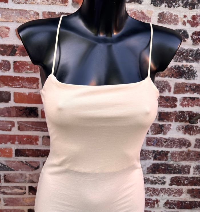 👗 Robe moulante dos nu à laçage – Shein – T36 - photo numéro 3