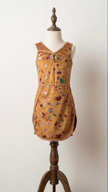 Disney Store - Robe Déguisement Pocahontas - Taille 4 ans - Marron/Bronze - Neuf avec étiquette 