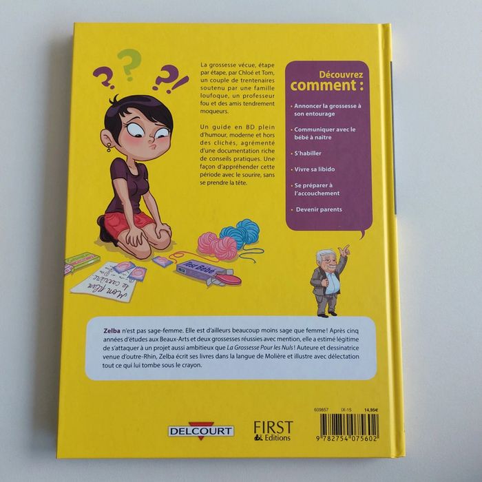 Livre - La Grossesse pour les Nuls en BD - photo numéro 2