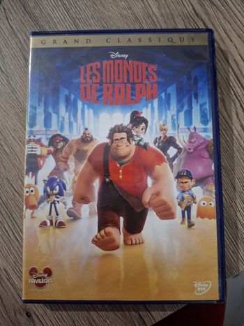 Dvd monde de ralph