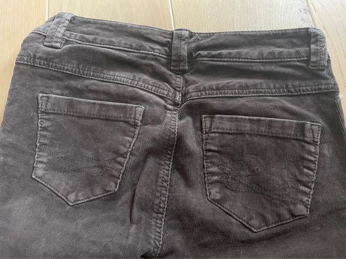 Pantalon velours marron - edc - 34/36 - photo numéro 4