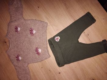 Ensemble leggings et pull 3 mois