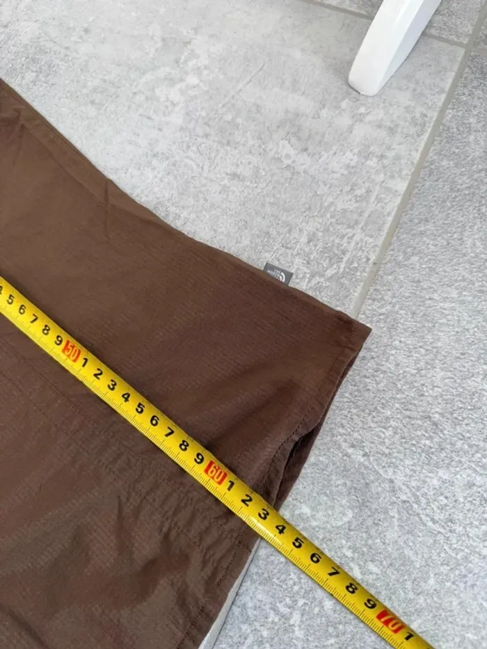 Chemise de randonnée The North Face marron manches courtes taille M - photo numéro 11