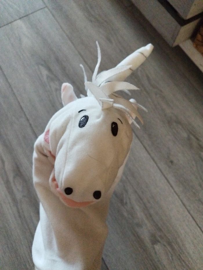 Marionnette licorne 🦄 - photo numéro 3