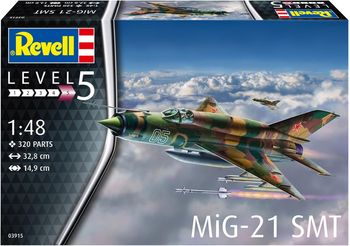 Maquette REVELL 03915 Avion MiG-21SMT 1/48