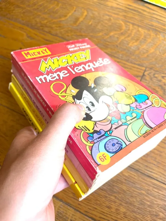 Lot de 4 Magazines Mickey Parade – Aventures Vintage à Collectionner - photo numéro 5