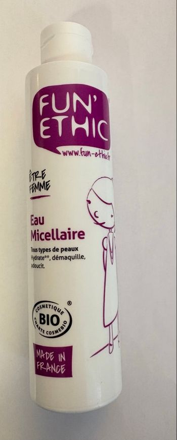 Eau Micellaire Bio - Fun’Ethic (Être Femme)