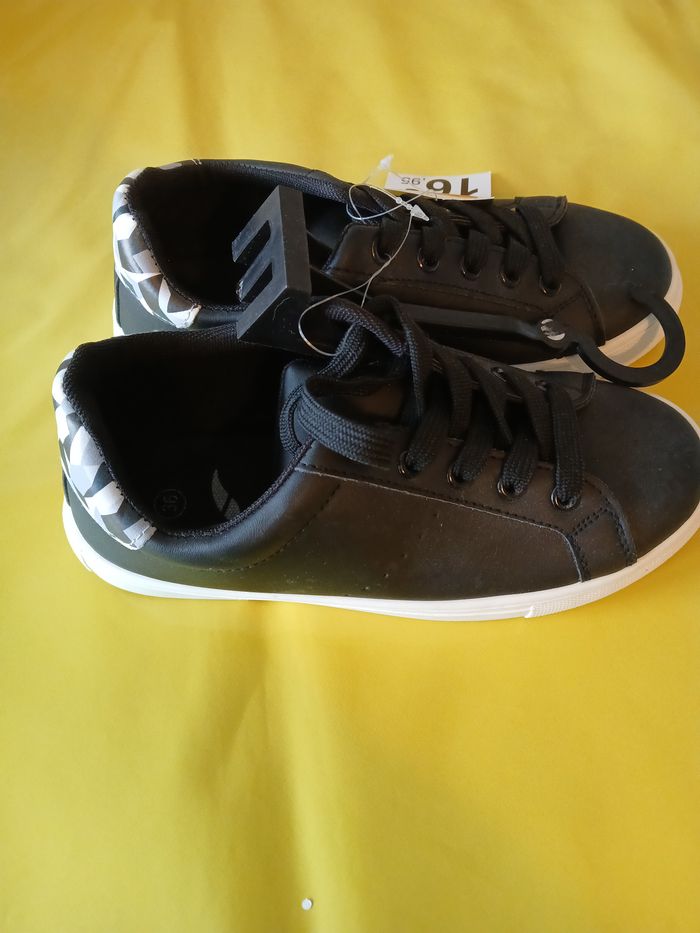 baskets noir fille femme 36 - photo numéro 6