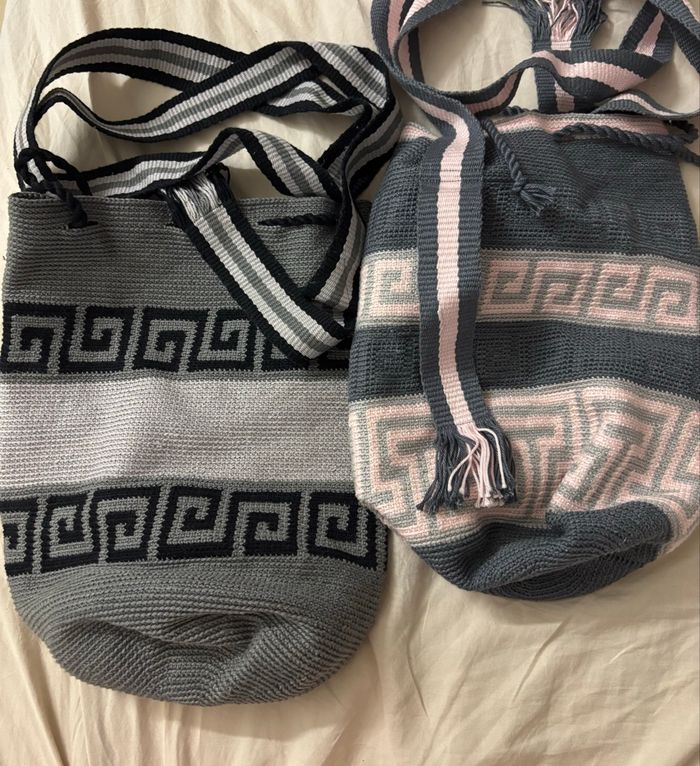 Lot deux sacs fais main