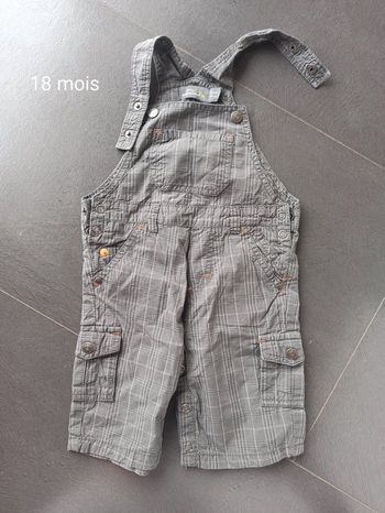 Salopette short Orchestra 18 mois