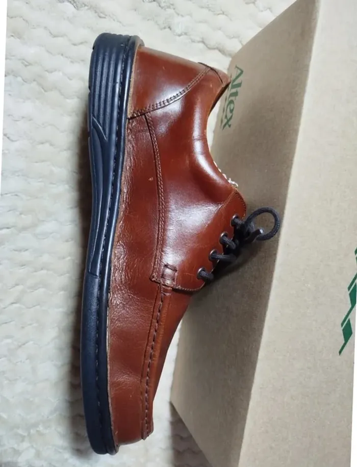 Chaussures cuir Altex 45 Neuves avec boîte - photo numéro 5