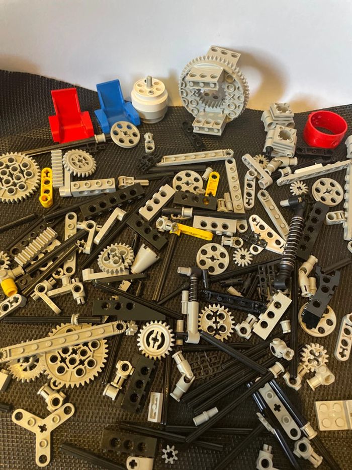 Lego Technic lot vrac clips fixations barres connecteurs officiel vintage pièces détachées - photo numéro 14
