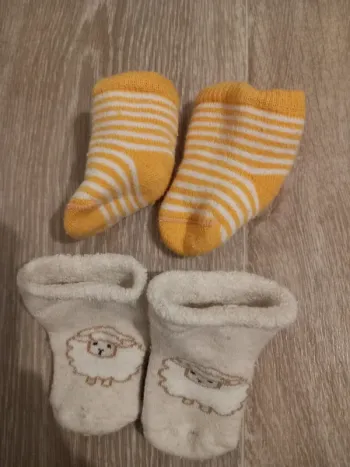Lot de 2 paire de chaussette mixte