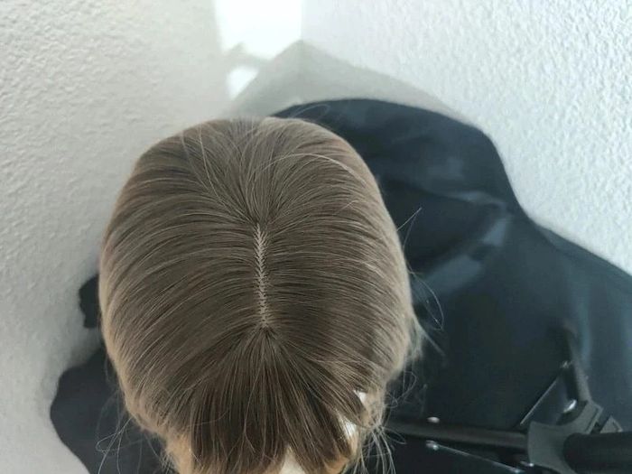 🎀 Promo 🎀 Perruque Naturelle Blond Ombré Glamour - photo numéro 2