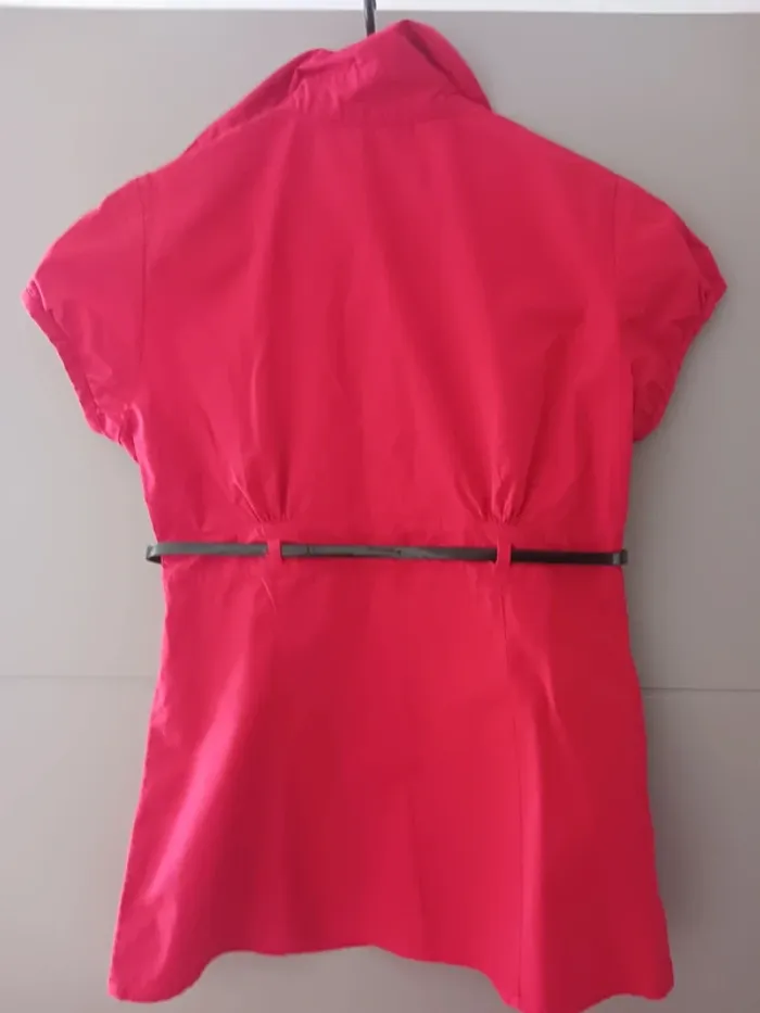 Chemisier rouge femme Taille 38 Promod - photo numéro 2