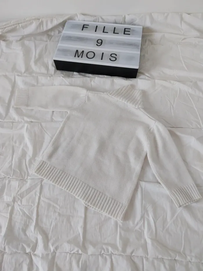 Gilet fille 9 mois - photo numéro 2