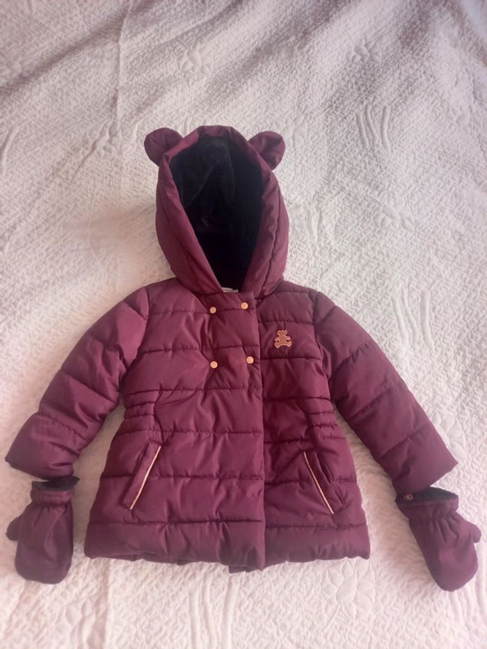 Doudoune fille 3 ans Lulu Castagnette