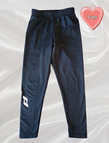 Pantalon noir sport fille 5 ans