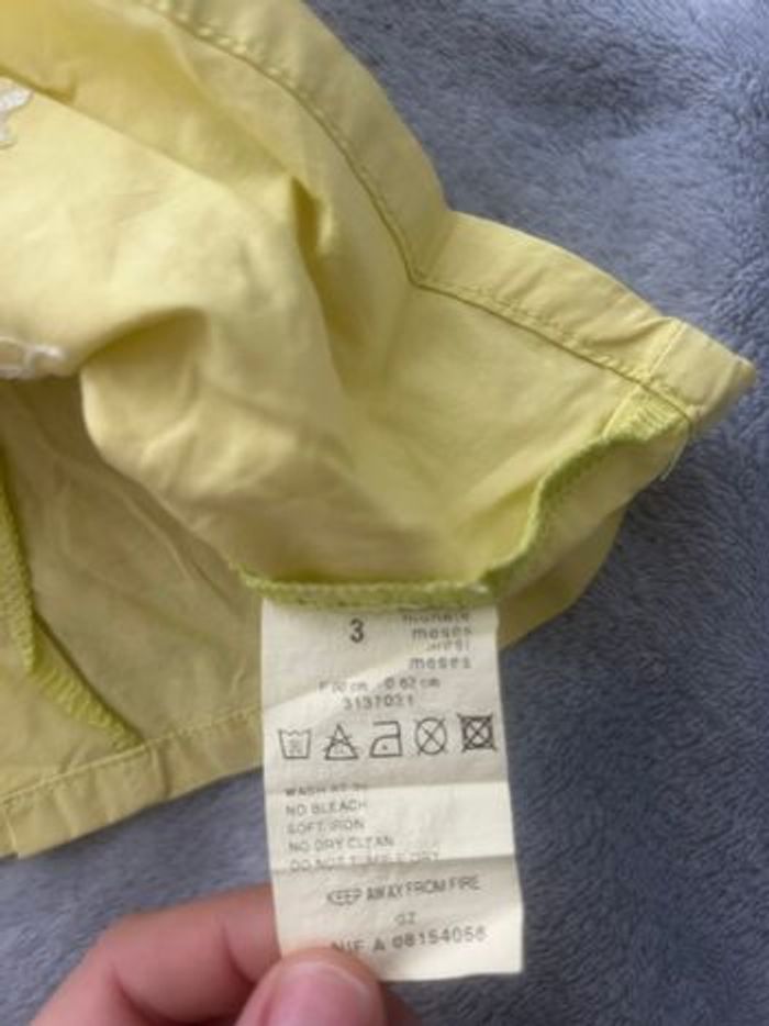 Robe bébé fille 3 mois 3 pommes neuve étiqueté - photo numéro 3