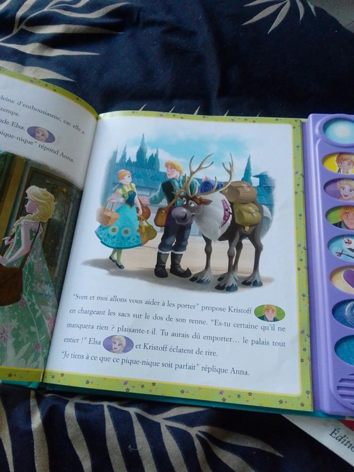 Livre sonore La reine des neiges - photo numéro 4
