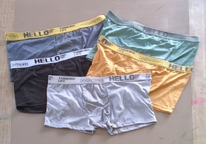 Lot de 5 boxers homme confort – Taille L - photo numéro 2