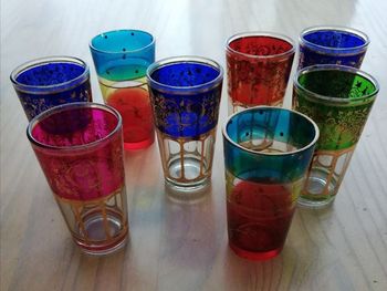 8 Verres à thé
